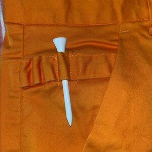 R & A Tennessee Volunteers Vols Colors 10” Flat Front Golf Walking Shorts 40”